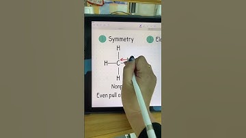 3 main factors affecting polarity #shorts #ochem