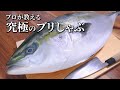ブリのさばき方～初心者向けに優しく解説【究極の鰤しゃぶの作り方】