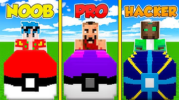 MINECRAFT: NOOB vs PRO vs HACKER 😱 DESAFÍO ÉPICO de LUCKY BLOCKS PIXELMON en Minecraft!
