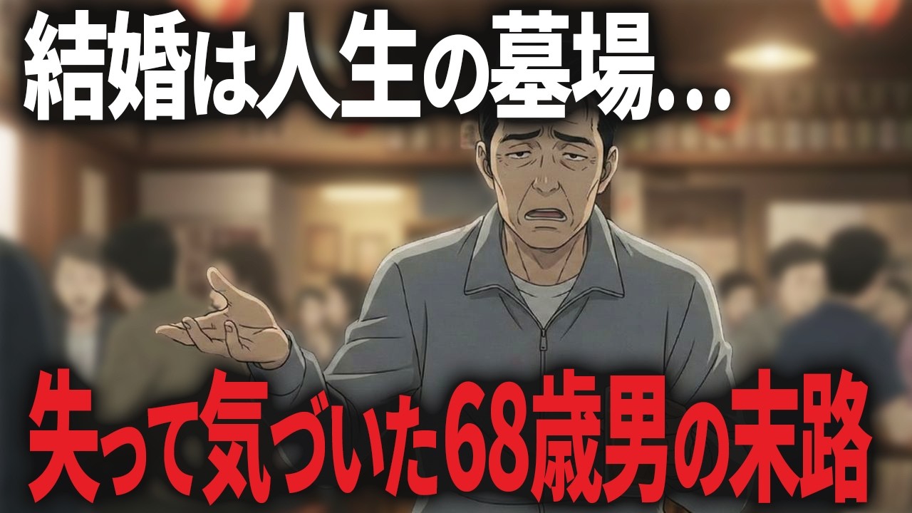 「結婚は墓場だ」と言い放った68歳夫。43年間、妻の愛に気づけなかった男の遅すぎる後悔とは…!?