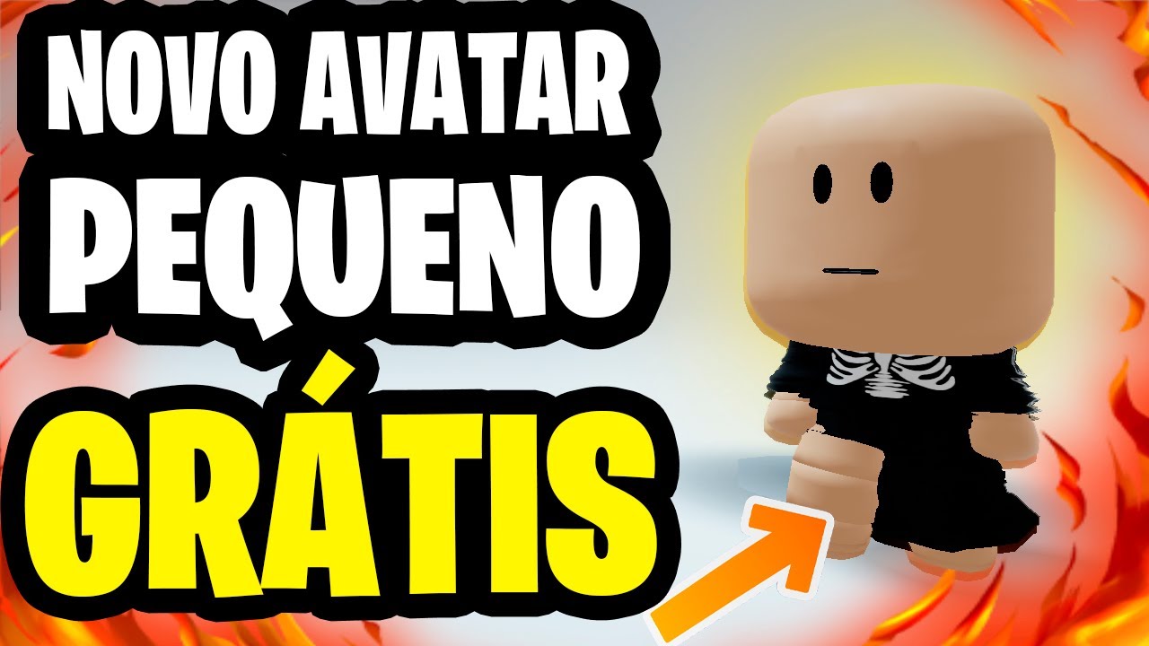 MINI AVATAR GRÁTIS! - COMO FICAR PEQUENO DE GRAÇA NO ROBLOX 🧸 