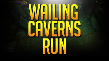 Vanilla WoW - Wailing Caverns Dungeon Walkthrough - Lvl 18 Mage