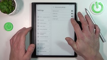 How to Enable & Disable Screen Touch Sounds on Huawei Matepad Paper