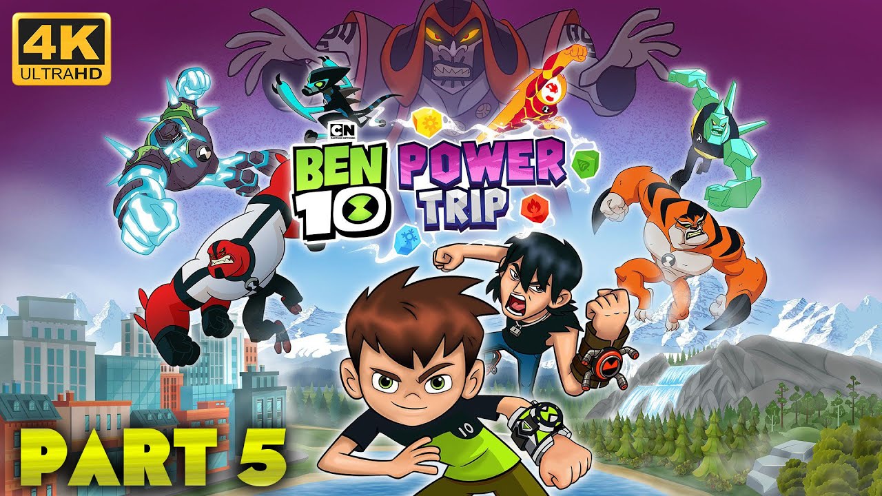 Ben 10: Power Trip Gameplay Part 5 - Full Gameplay - No Commentary - 4K ...
