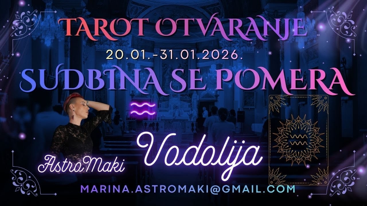 VODOLIJA ♒ Kraj jednog ciklusa i početak novog | Novac, stabilnost i sudbinski preokreti Januar