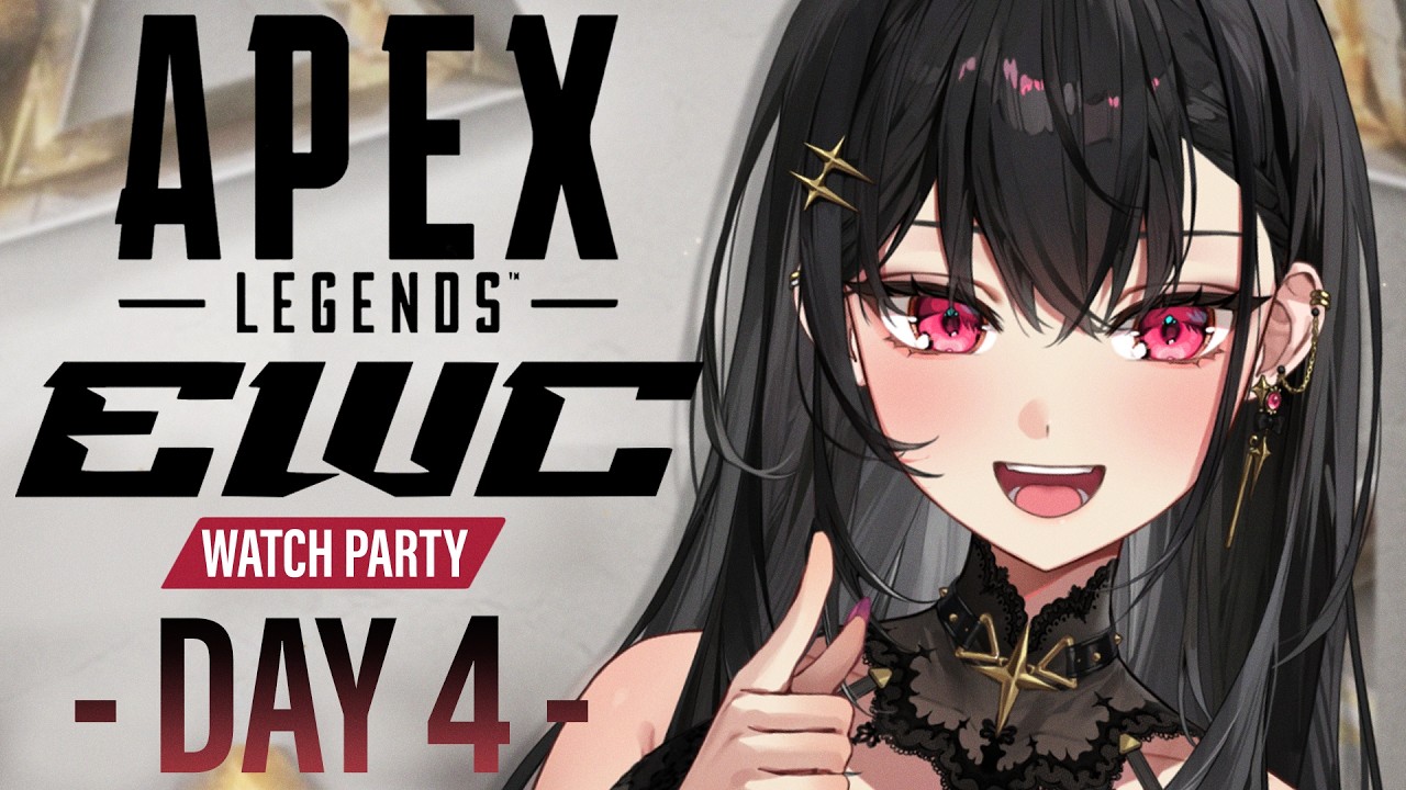 【APEX LEGENDS】EWC DAY 4 SURVIVAL - WATCHPARTY !【#VSPOEN #AryaKuroha】
