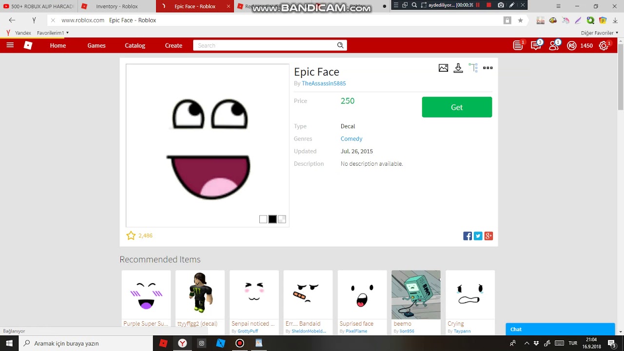 Bandage Roblox Face - badge giver for code epic face find the epic face roblox