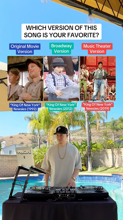 Which version of “King Of New York” from Newsies is your favorite?