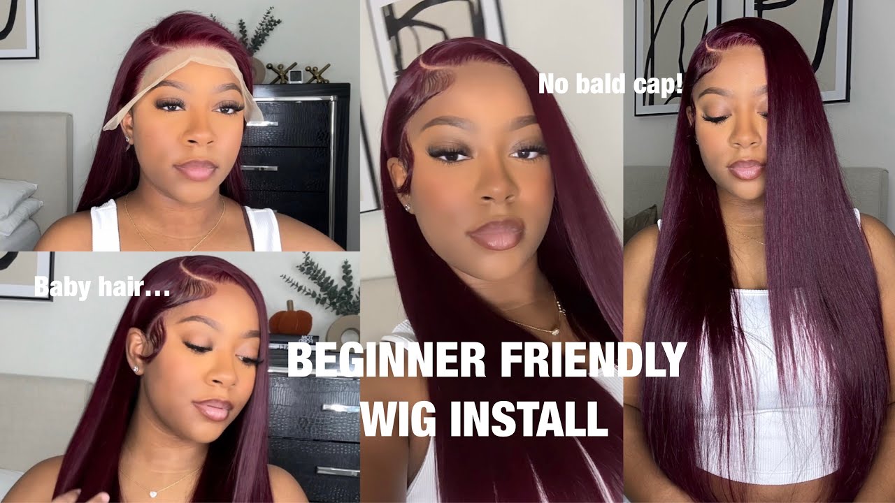 Beginner Friendly Wig Install, Video published by Lafemme_Cecile