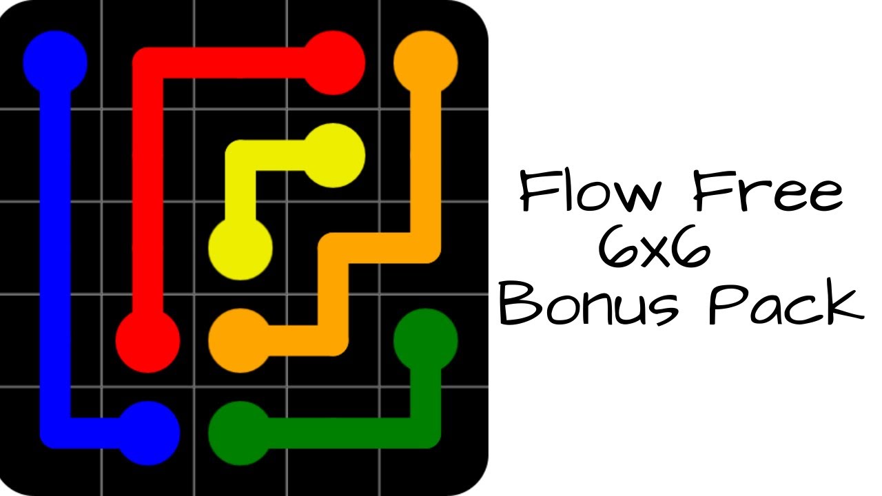 Flow Free Game 6x6 Bonus Pack YouTube