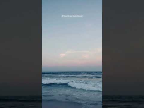 Where 𝐨𝐯𝐞𝐫𝐭𝐡𝐢𝐧𝐤𝐢𝐧𝐠 ends...! and peace found...! #Beach #BeachVibes #Ocean #Sea #Waves #Sunset
