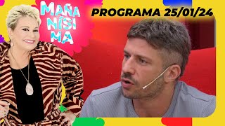 MAÑANÍSIMA - PROGRAMA 25/01/24 - JUAN MARTINO SE DEFIENDE DE FLOR MOYANO Y CUENTA SU VERDAD EN VIVO