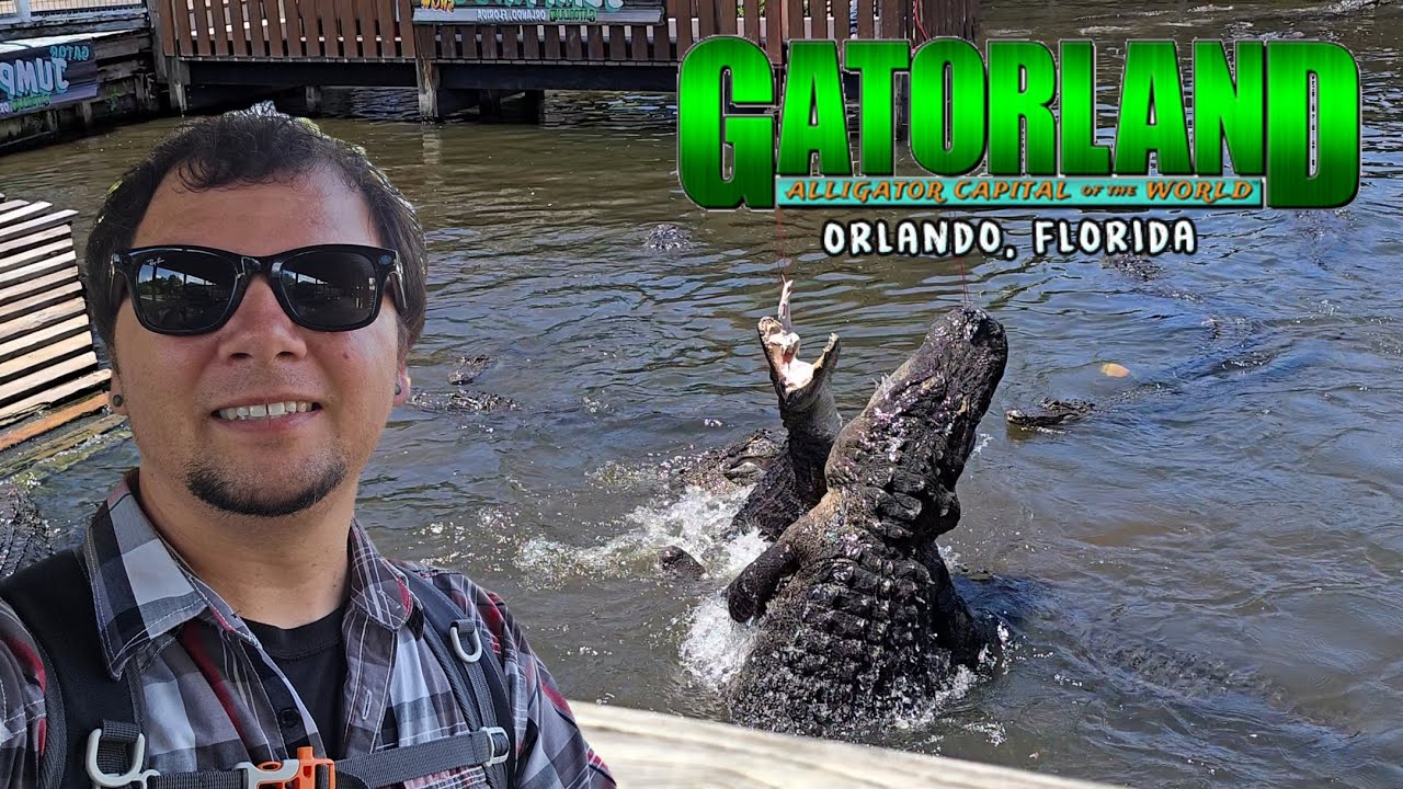Welcome to Gatorland Orlando, Florida. Over 2,500 Alligators and Crocs!