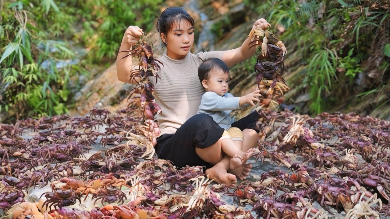 16 year old single mother harvests cucumbers to sell at market, goes to ...