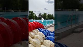 Letzte Vorbereitungen im Ostbad Jena