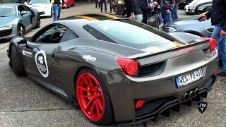 This ferrari 458 italia pd458 by prior design is simply insane! what a
killer exhaust sound! the video includes custom do...