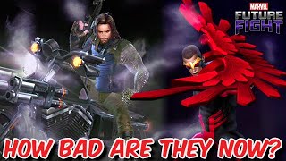 HOW BADLY do BUCKY & FALCON need REWORKS?? surprising results! - Marvel Future Fight screenshot 4