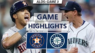 Seattle Mariners vs. Houston Astros Highlights | ALDS Game 3