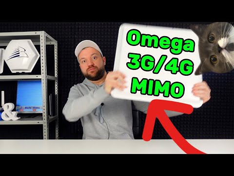 Распаковка супер-антенны для модемов и роутеров OMEGA 3G/4G MIMO