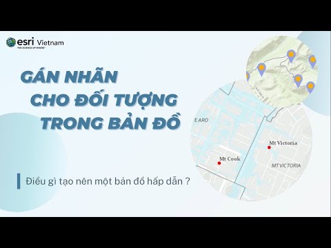 Video EsriVN | Thiết lập nhãn cho bản đồ trong phần mềm... - youtube
