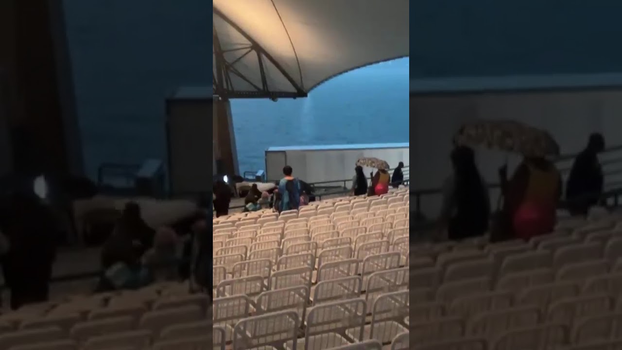 Date Night: Stuck In A Bad Thunder Storm (The Aretha Franklin Amphitheater)