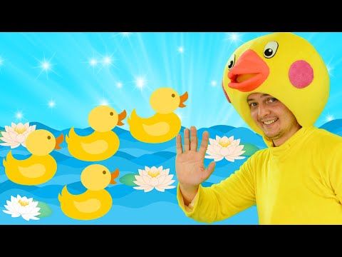 Пять Маленьких Утят | Песня про Утят | Развивающая детская песенка | Чух Чух ТВ