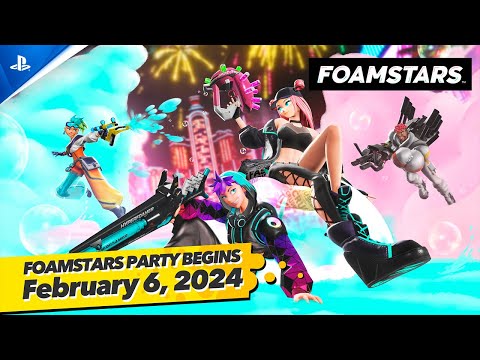 Foamstars - Release Date Announce Trailer | PS5 &amp; PS4 Games