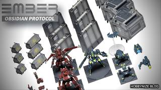 Raid: Starter Set (Ember: Obsidian Protocol) by Kotobukiya
