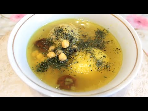 КЮФТА-БОЗБАШ - Азербайджанская Кухня /Küftə-Bozbaşın Hazırlanması Просто и Вкусно!