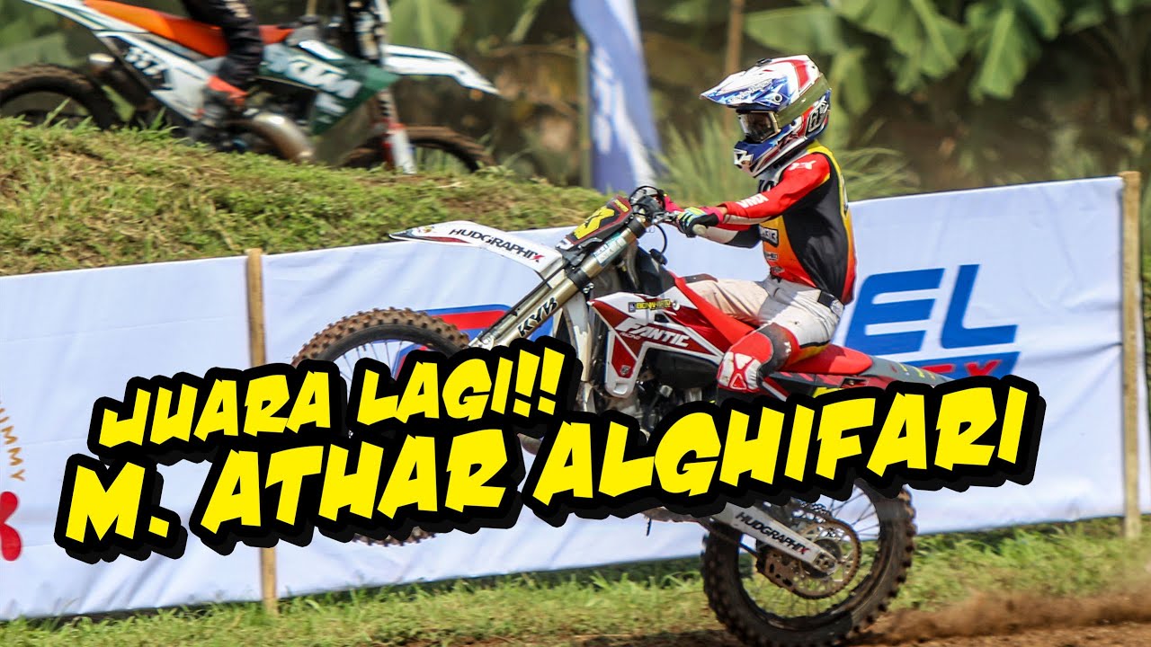 M ATHAR MENANG LAGI! | MX 125 CC | Kejurda MX & GTX Jabar 2025