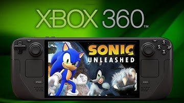 Sonic Unleashed (Xenia) Xbox 360 Emulation On Steam Deck OLED