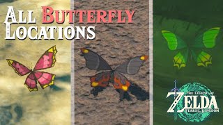 Easy Butterfly Locations  Zelda Tears Of The Kingdom