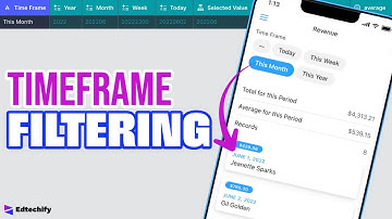 Glide: Dynamically Filter your Data by TIMEFRAMES (Part 1)