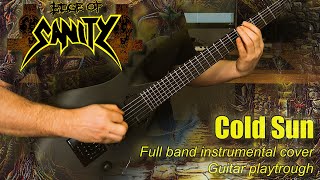 Edge Of Sanity - Cold Sun Instrumental Cover (Guitar Playthrough + Tabs)
