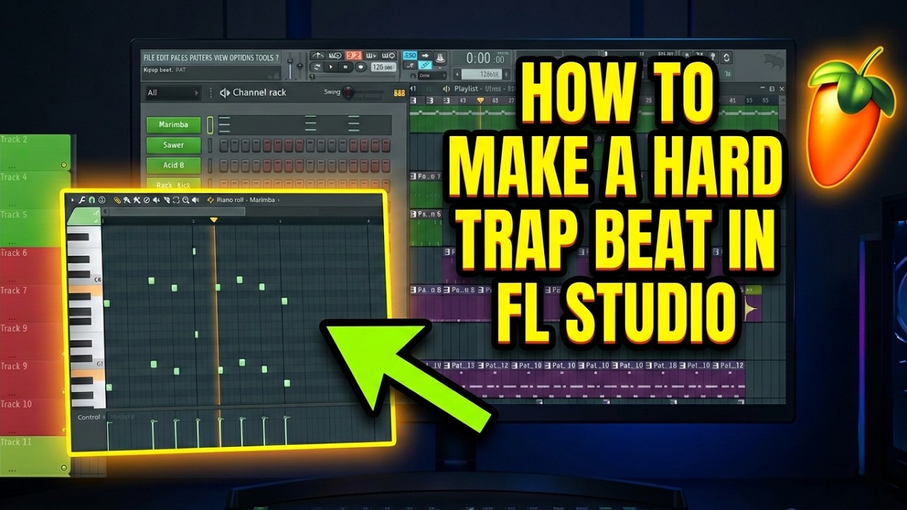 How to make Trap Beats. Easy FL Studio Tutorial - YouTube