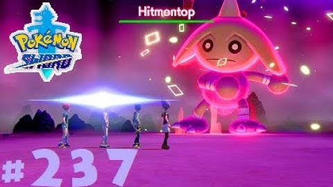 Pokemon Sword Shiny Dynamax Hitmontop Raid & Catch
