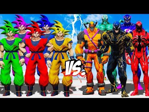 TEAM GOKU COLOR Takes On TEAM VENOM In EPIC Battle! - EPIC BATTLE
