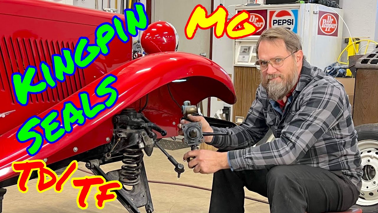MG TD & TF kingpin seals / rebuild YouTube
