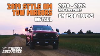 20202022 GM Tow Mirrors  Add Lighting & Function  Chevy Silverado & GMC Sierra  Boost Auto