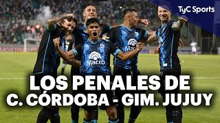 Los PENALES COMPLETOS de CENTRAL CÓRDOBA 2 (4) - 2 (5) GIMNASIA (J) por los 32avos de COPA ARGENTINA