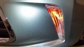 2013-2017 Toyota Avalon Front Turn Signal Light - Testing After Changing Burnt Out Light Bulb