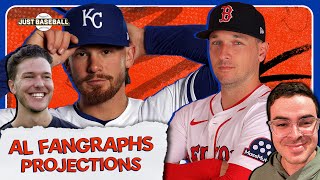 Reacting to 2025 American League Fangraphs Projections + Spring Training Standouts
