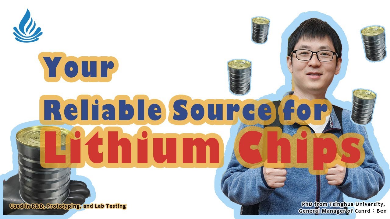 How to Use Lithium Chips in Coin Cell Assembly | 99.9% Pure | Canrd Lab Supply