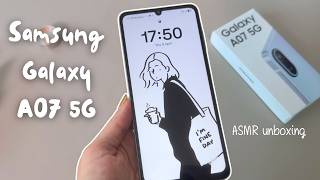 Samsung Galaxy A07 5G… is this worth it? ✨ ASMR Unboxing (no talking)
