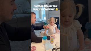 Have You Ever Met A Baby Obsessed With Lime Juice ?