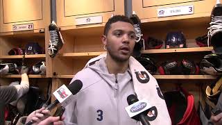 Post game: Seth Jones 11/10/18