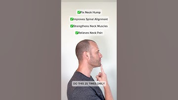 Fix Your Neck Hump Fast: Simple Chin Tuck Exercise!