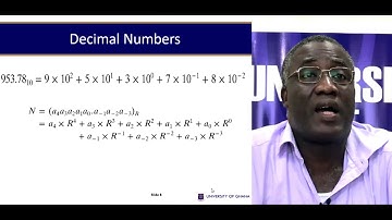 CSIT 307: Digital and Logic System Design - Session 1A: - Number Systems and Codes I
