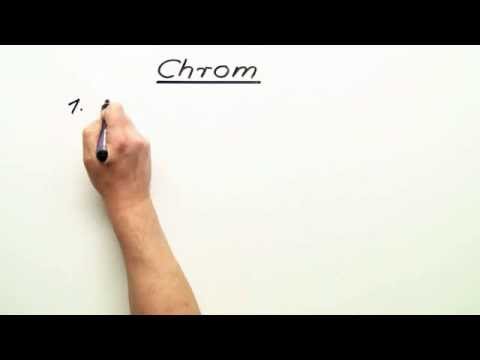 Video: Chrom Als Chemisches Element