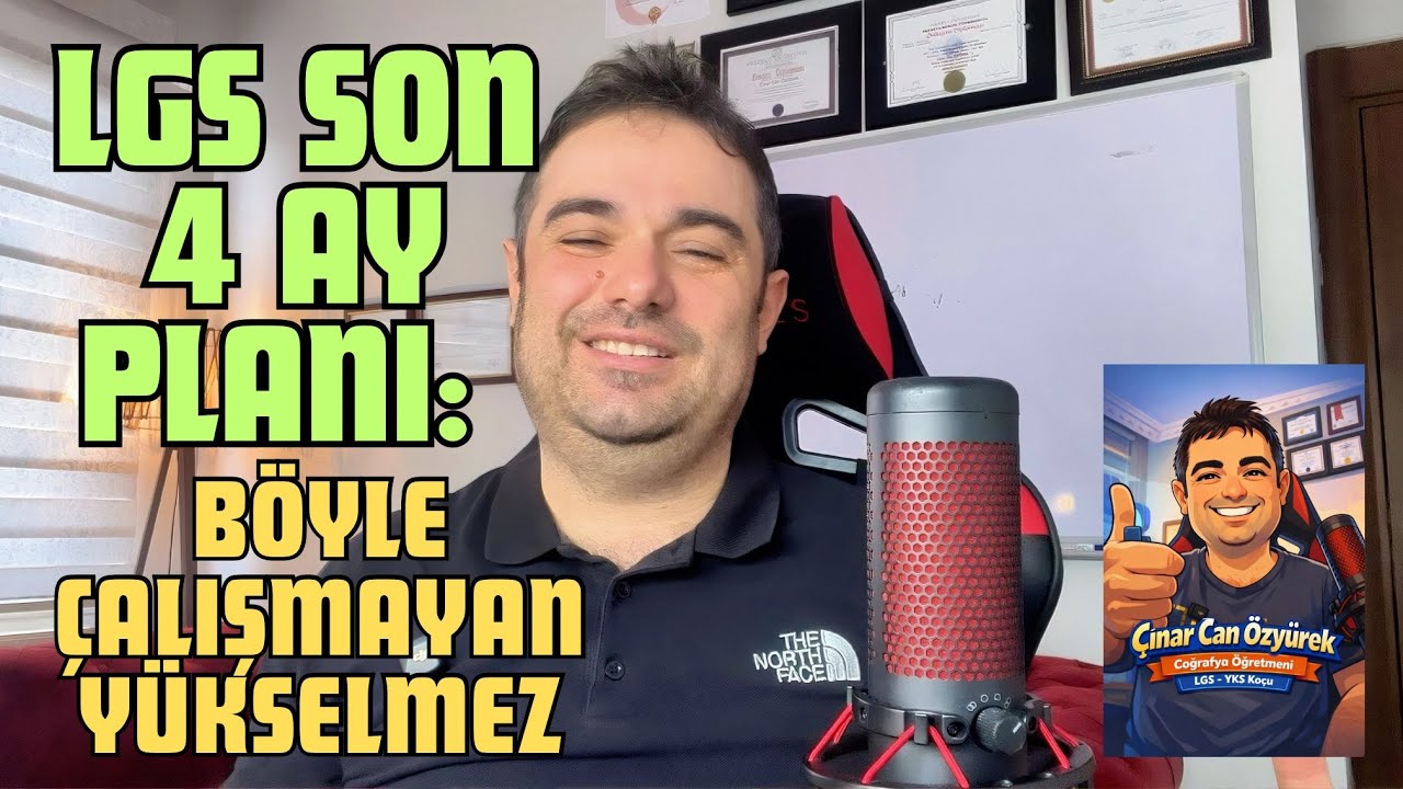 LGS Son 4 Ay Planı: Böyle Çalışmayan Yükselmez #lgs #lgs2026 #lgs2025 